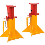 Supports à cric pour chariot élévateur (paire) Global Industrial™, capacité de 26 000 lb