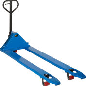 Pallet jack manuel à fourche extra-longue Global Industrial™ Premium, 4400 lb Cap., fourches 27 » L x 78 » L