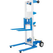Global Industrial™ Lightweight Hand Operated Lift Truck, 400 Lb. Capacité Straddle Legs