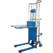 Global Industrial™ Hydraulic Lift Positioner Truck, 880 Lb. Capacity
