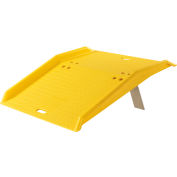 Global Industrial™ Portable Plastic Dock Plate For Hand Trucks, 36"Lx35"Wx5"H, 750 Lb. Capacity