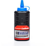Crescent Lufkin® HardMark Chalk Refill, 8 oz, bleu, qté par paquet : 4