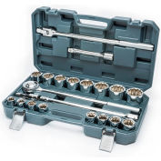 Crescent® 3/4 » Drive Standard SAE Mechanics Tool Set de 21 pièces