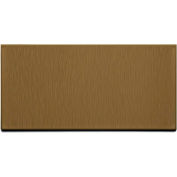 Aspect Short Grain 3" X 6" Brosé Bronze Métal Tiille murale décorative, 8 Pack - A53-53