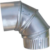 Elbow Round Duct Fitting 10 90 Deg 26 ga. Pack of5