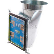 Speedi-Boot 90° Register Vent Boot Adj. Hangers SBS-10108 NB 10" X 10" X 8"