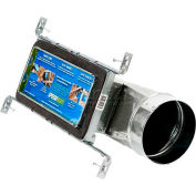 Speedi-Boot Torpedo End Register Vent Boot Adj. Cintres SBS-4106 EB 4 » X 10 » X 6 »