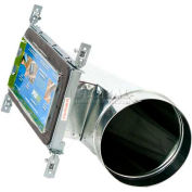 Speedi-Boot Torpedo End Register Vent Boot Adj. Cintres SBS-4126 EB 4 » X 12 » X 6 »