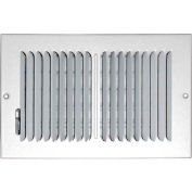 Speedi-Grille au plafond ou mur s’inscrire avec la manière 2 déflexion SG-610 CW2 6 "X 10"