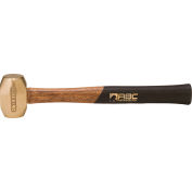 ABC Hammers ABC2BW 2 lb. Non-Sparking Brass Hammer, 12.5" Wood Handle