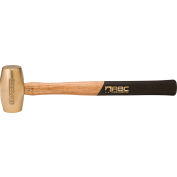 ABC Hammers ABC5BW 5 lb. Non-Sparking Brass Hammer, 15" Wood Handle