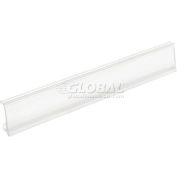 Nexel® ABM48C Clear Label Holder 48"W x 1-1/4"H