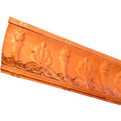 Great Lakes Tin 48" Superior Tin Crown Molding in Copper - 194-08