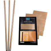Aspect Backsplash Accessory Kit - Vinyl, Peel & Stick, Champagne - 953-51