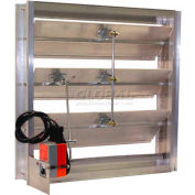 Aluminum Hat Channel Motorized Damper 42" - ACD 42