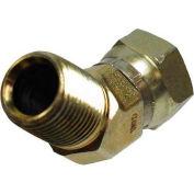 Apache Hydraulic Adapter 39005550, 1/2" Male Pipe X 1/2" Female Pipe Swivel