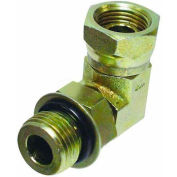 Apache Hydraulic Adapter 39006125, 1/2" Male O-Ring X 1/2" Female Pipe Swivel