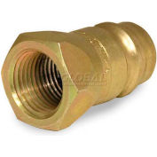 Apache Hydraulic Quick Coupler 39041070, 1/2" ISO Male Tip (Ball) 3/4"-16 Forb