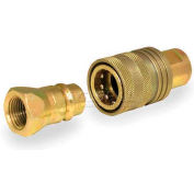 Apache Hydraulic Quick Coupler 39041235, 1/2" Body Coupler Set (Ball) 1/2"FNPT