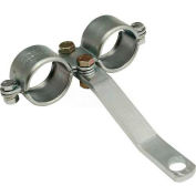 Apache Hydraulic Quick Coupler 39041870, Stamped Steel 1/2" Double Breakaway Clamps