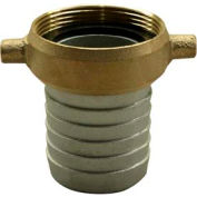 Apache 43077252 3" Aluminum Female Short Shank Coupling w/ Brass Nut