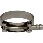 Apache 43082030 4-1/4" - 4-9/16" Stainless Steel Ultra T-Bolt Clamp (UT- 425)