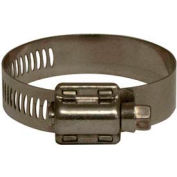 Apache 48001009 7/16" - 1" 304 Stainless Steel Worm Gear Clamp w/ 1/2" Wide Band
