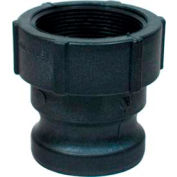 2" A Polypropylene Cam and Groove Adapter x Female NPT