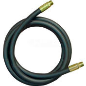Apache hydraulique tuyau 98398162, 100R2AT Cpld., 5000 lb/po2, 1/4" MNPT flexible, 1/4" tuyau ID X 36 "L