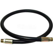 Apache Hydraulic Hose Assembly 98398226, 100R2AT Cpld., 4000 PSI, 3/8" MNPT, 3/8" Hose ID X 24"L