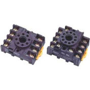 Contrôles anticipés 115903N, Socket For Relay, Non Latching, Type 2PDT, Use For 97 Series, 8 PIN Octal