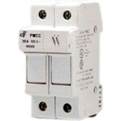 Faire progresser les contrôles 152401 DIN Rail porte-fusible, fusible classe CC, 2 pôles, aucun voyant lumineux