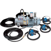 Allegro 9215-03 Half Mask Low Pressure System, 3 Workers, 100' Hose