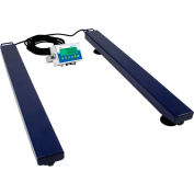 Adam Equipment AELP Series Pallet Beam Scale With AE403 LCD Indicator, 52-7/16"L, 6 600 lb x 2 lb