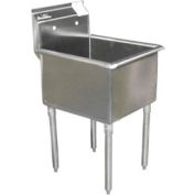 Aero Manufacturing Company® 2S1-2130 Premium SS Non-NSF One Bowl Sink