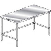 Aero Manufacturing Workbench, 14 Ga. 304 Series Stainless, 84"Wx36"D