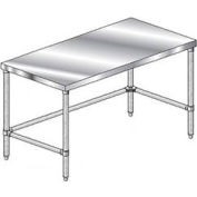 Aero Manufacturing 304 Table en acier inoxydable, 84 x 36 », calibre 14