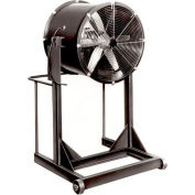 Global Industrial™ 36" Totally Enclosed Propeller Fan w/ High Stand, 23,000 CFM, 5 HP