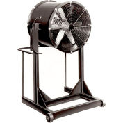 Global Industrial 36" Totally Enclosed Propeller Fan w/ High Stand, 23,000 CFM, 5 HP