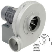 Global Industrial™ Explosion Proof Blower 3/4 HP, 3 Phases, CCW, Bottom Horiz., 480 CFM
