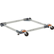 BORA Universal Expandable Mobile Base - 12"L x 12"W to 32"L x 32"W - 400 Lb Capacity