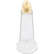 Alegacy 158GD - Tower Salt And Pepper Shaker, 1-1/2 Oz., Gold Top - Pkg Qty 2