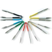 Alegacy 5513BL - Tong en acier inoxydable, 16", bleu, qté par paquet : 12