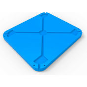 Bonar Plastics Polar Insulated Box Lid for PB2145 - 48"L x 43"W x 3"H, Blue