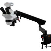 UNITRON Z850 trinoculaire Zoom Microscope stéréo avec monture C sur Stand Flex-bras