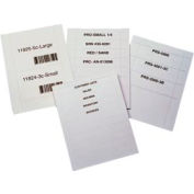 Laser insérer feuilles, format lettre - Préf. 1-1/4 "x 3" (800 pcs/paquet)