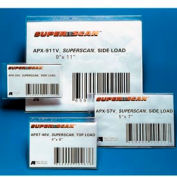 Porte-étiquettes, 4 "x 8", effacer, Full Auto adhérant (50 pcs/paquet)