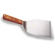 American Metalcraft 19075 - Hamburger/Pizza Turner/Server, 4 x 6 Blade, Wood Handle