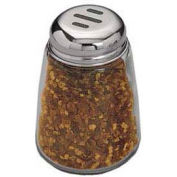 American Metalcraft 3309 - Spice Shaker, 8 Oz., Glass, With Stainless Steel Top