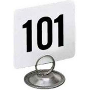 American Metalcraft 4150 - Table Numbers, Numbers 101 Thru 150, 4" Square